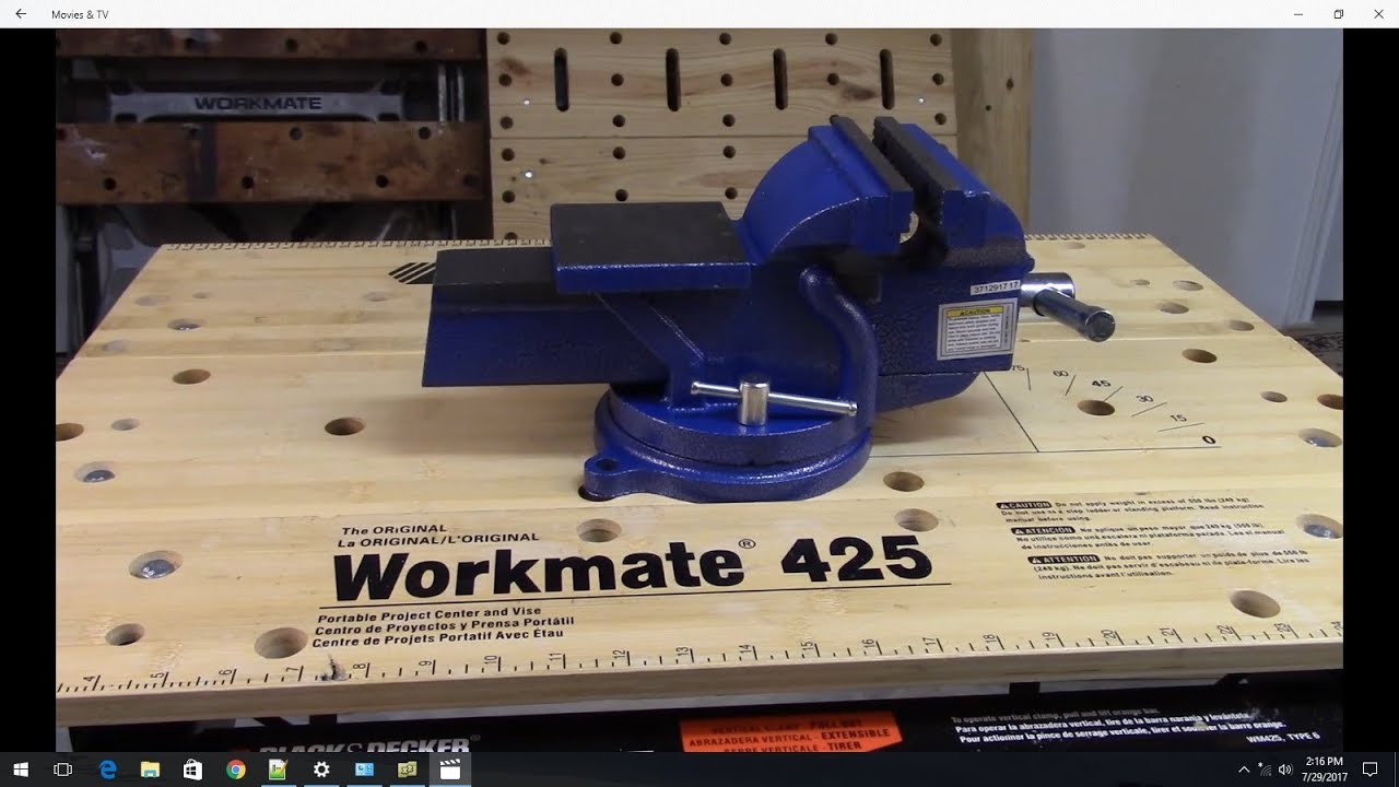 Workmate 425 vs Worx Pegasus Workbenches 