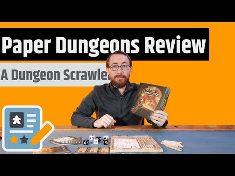 Paper Dungeons Review - Dungeon Crawling In 25 Minutes