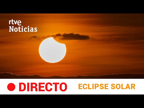 Así se ha visto el ECLIPSE SOLAR, el "ANILLO de FUEGO", desde SANTIAGO DE COMPOSTELA | RTVE