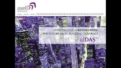 Webinar: Intelligent Networks - The Future of In-Building Wireless
