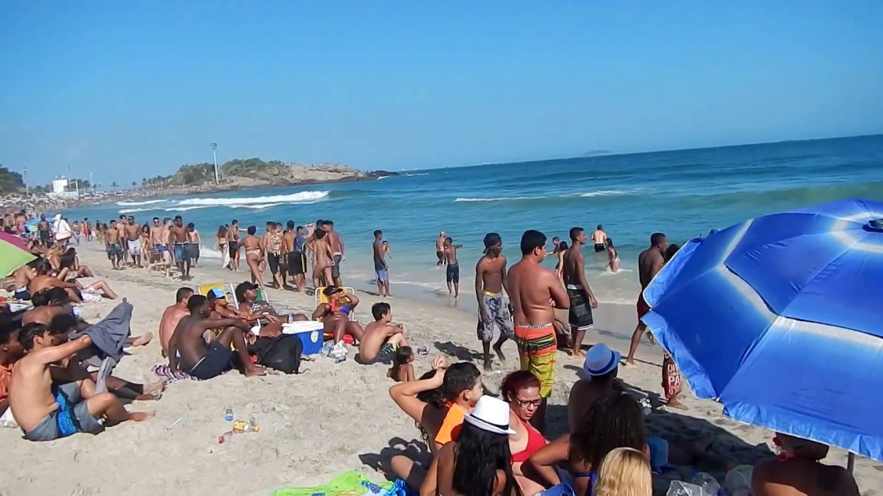 Praia De Ipanema Rio De Janeiro Feriado 7 De Setembro
