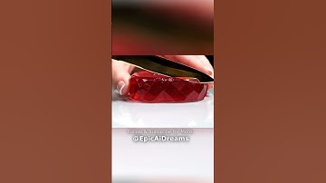 Slicing a Ruby Crystal in ASMR | Unreal Precision