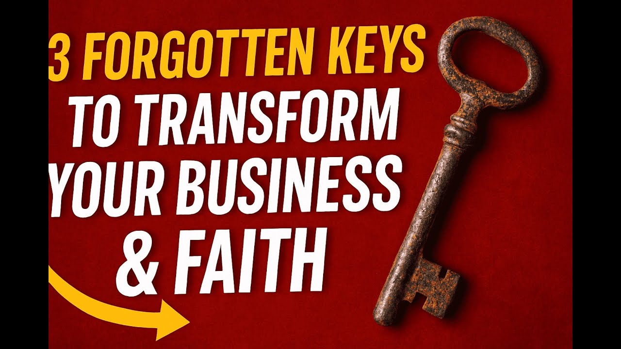 3 Forgotten Keys to Transform Your Business & Faith | The Coach Martin ...