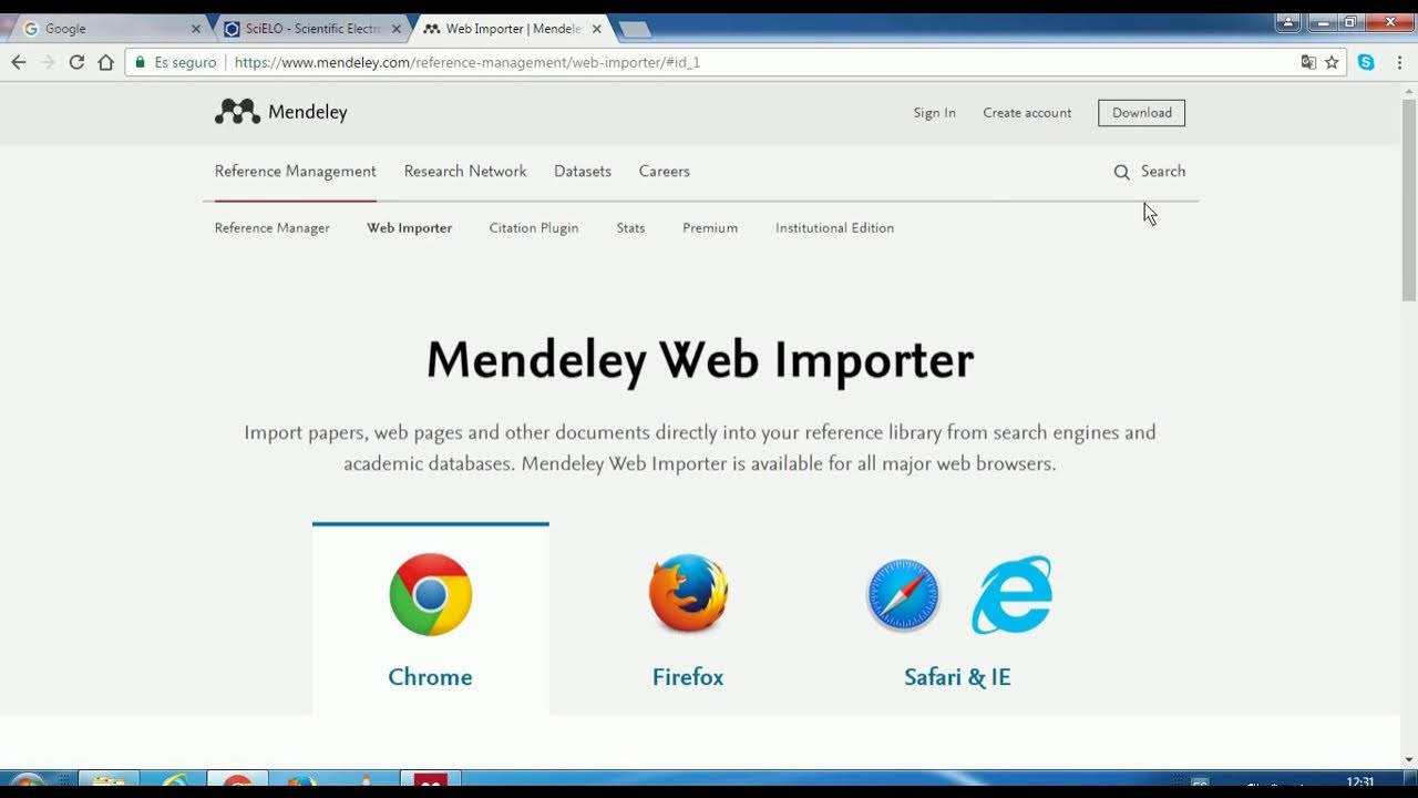 Website import. Website import