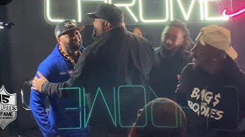 SECURITY BREAKS UP ALTERCATION WITH HITMAN HOLLA AND EAZY DA BLOCK CAPTAIN