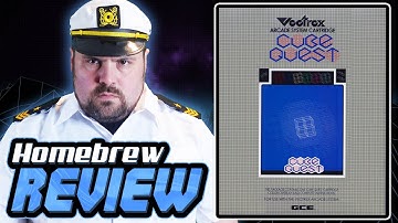 Cube Quest voor Vectrex - Homebrew Game Review