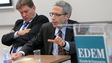Eric Maskin, Nobel Prize winner in Economics, visits EDEM