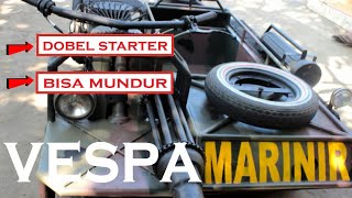 Vespa Tank Seorang Marinir Siap Tempur | The  Panzer Vespa in Indonesia