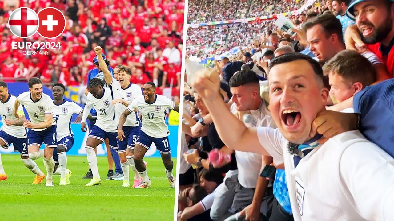 ENGLAND WIN ON PENALTIES TO REACH SEMI FINAL!