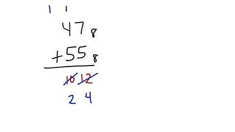 Math 122 - Adding & Subtracting in Other Bases