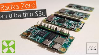 Raspberry Pi Zero Alternative - Radxa Zero , Quad Core, 4GB RAM - Unboxing and First Use