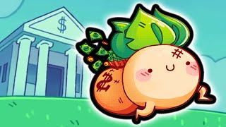 TURNIP BOY ROBS A BANK?!? (100% Full Playthrough)