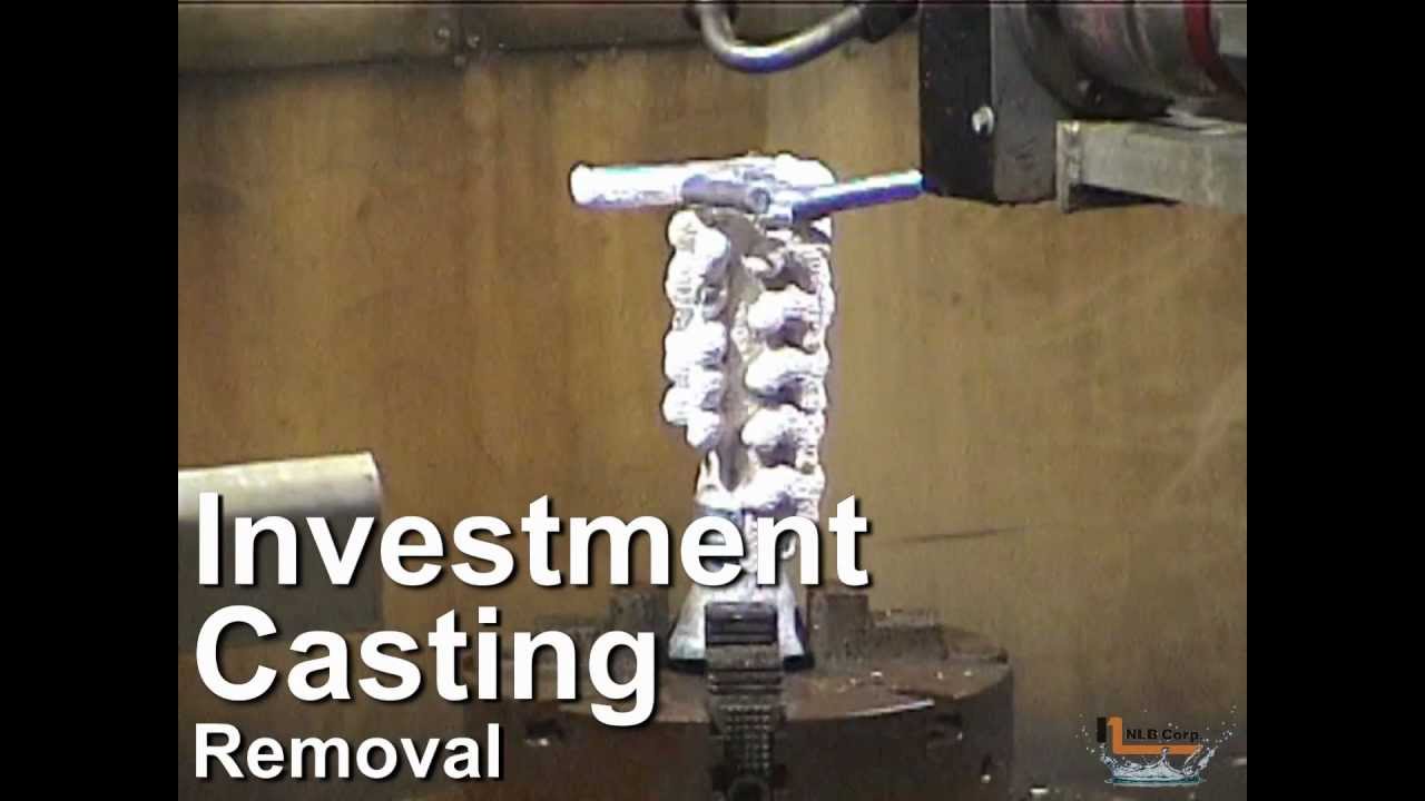 Investment Casting Removal - YouTube