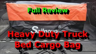Heavy Duty Truck Bed Cargo Bag  Full Review  Waterproof!