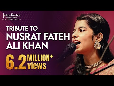 Tribute to Nusrat Fateh Ali Khan | Maithili Thakur Qawwali Performance | Jashn-e-Rekhta