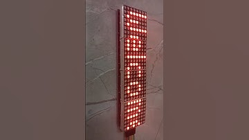 Dot Matrix Display #arduinoproject #display #dotmatrix #diy, #arduinoprogramming #electronicproject
