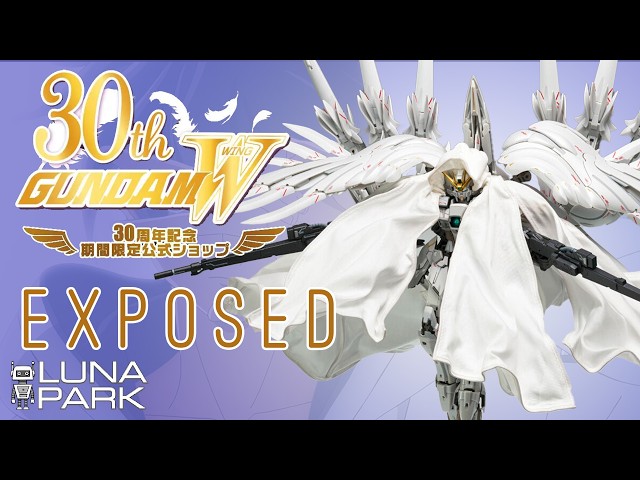 Unboxing WING GUNDAM ZERO Cloaked Custom Figure Review Japan