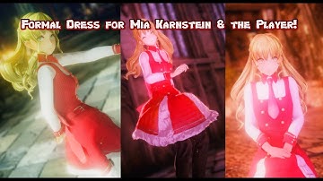 Code Vein Mod Showcase - Formal Dress for Mia Karnstein & the Player!