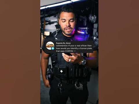 How To Read A License Plate Like A Police Officer - YouTube