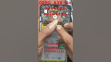 oppo A3X no service solution#india #mobilerepairing #smartphone #mobile #repair #cellphone #unboxing