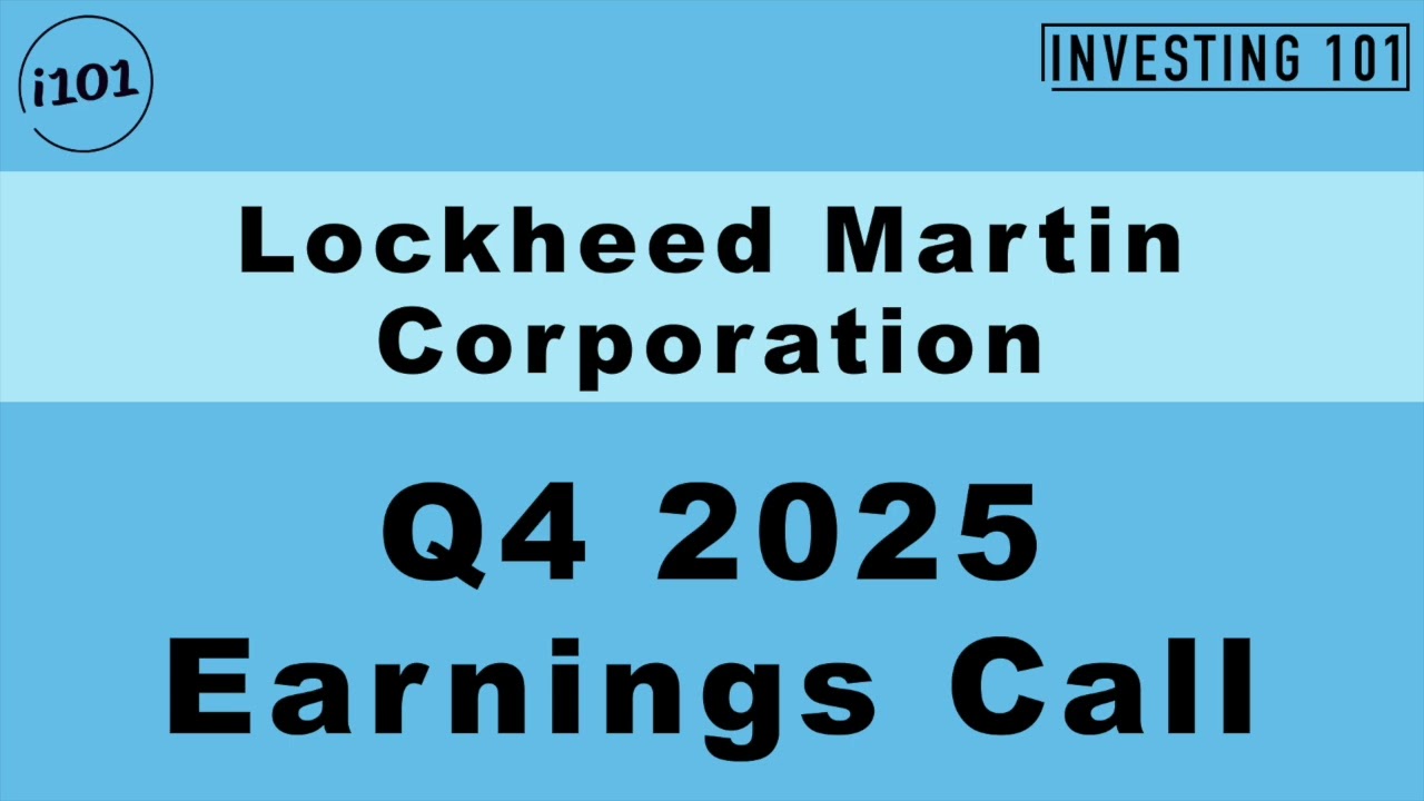 Lockheed Martin Corporation Q4 2025 Earnings Call