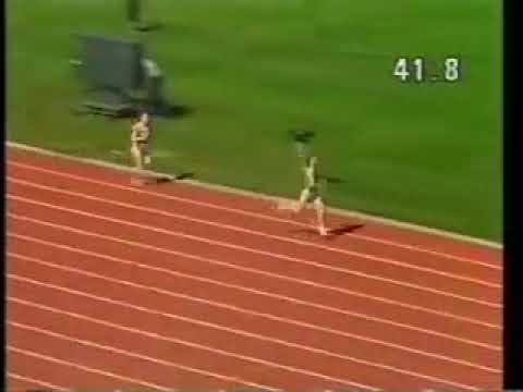 Marita Koch Womens 400m World Record Youtube