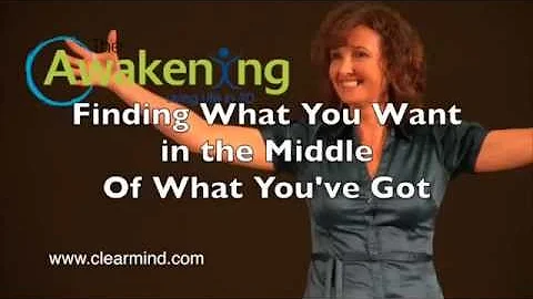Finding What You Want Catherine O'Kane