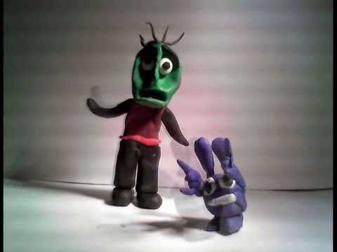 \'Piko\' and \'Diko\' - funny figures from plasticine - \'პიკო\' და \'დიკო\' პლასტილინის სასაცილო კაცუნები