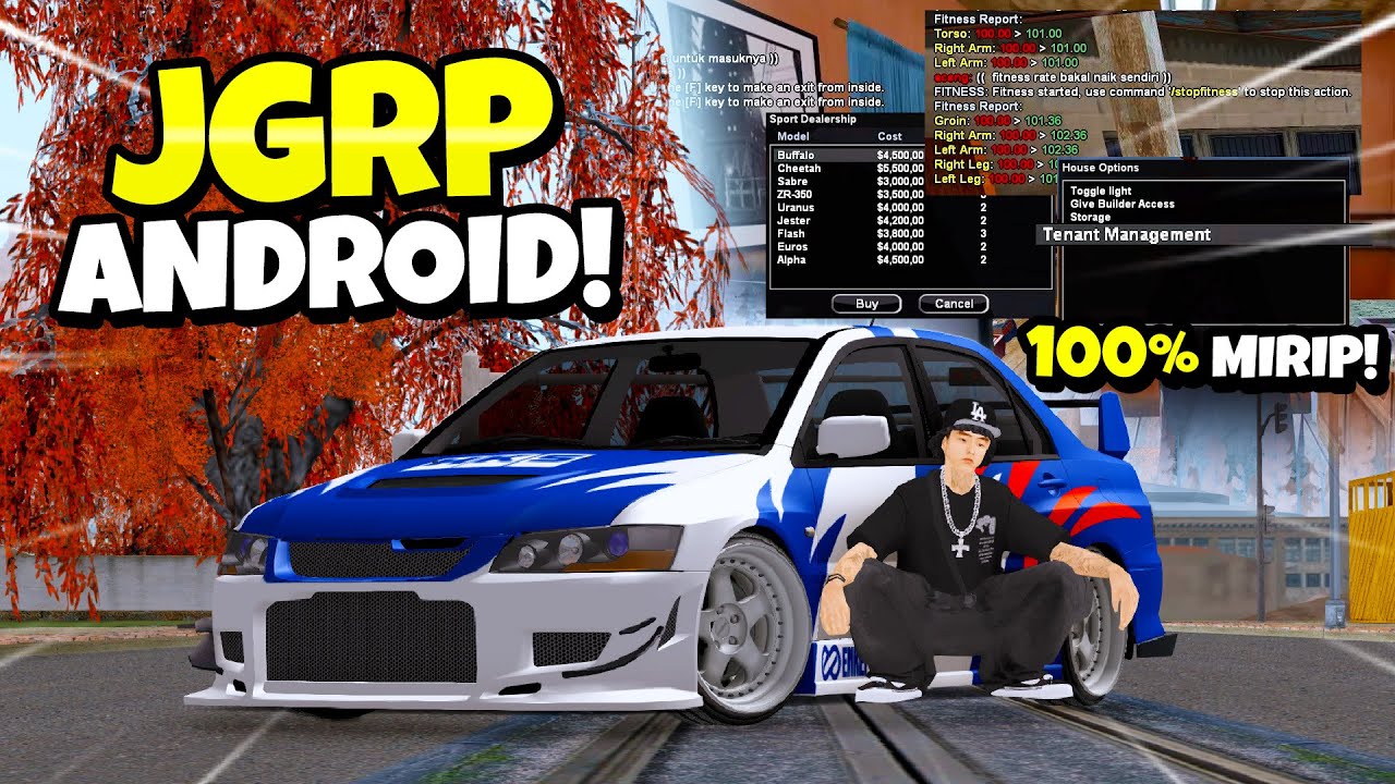 SERVER JGRP ANDROID FITUR MIRIP BANGET SAMA YANG PC !! - GTA SAMP ...