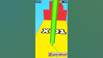 pencil rush 3d 😉😉 gameplay // l game channel / android & ios game 388 #pencilrun #mobilegame #shorts