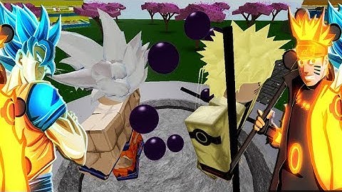 NEW Ultra Instinct Goku VS Six Paths Naruto | Roblox