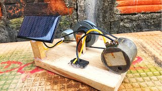 Free Energy with Solar Energy , 100% Generator Self Running Machine Using DC Motor