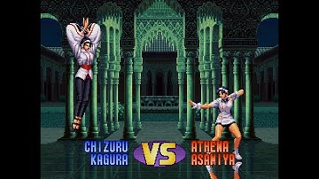 KOF 98 Iori/Athena/Terry VS Iori/Andy/Chizuru - The Slugfest! Dream match never ends