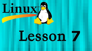 Linux lesson 7 - The Linux Directory Hierarchy