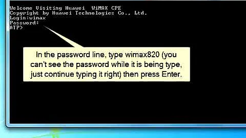 How to Change the MAC Address of Huawei BM622 WiMAX Modem