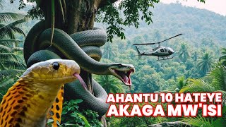 ⚠️Ahantu 10 Hatera Akaga Mu Isi Karemano – Uhita upfa 😱!