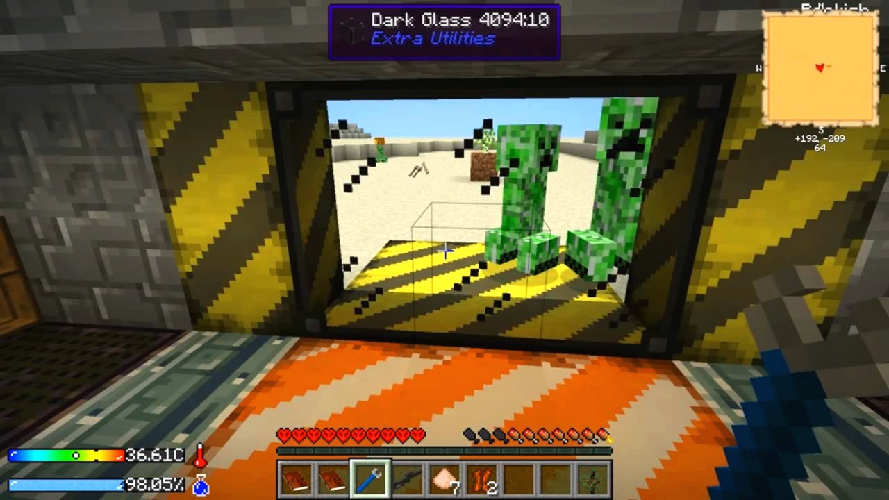 Minecraft Crash Landing 1 Explosive Night Youtube