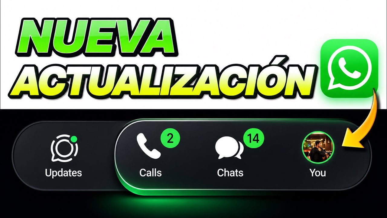 NUEVA ACTUALIZACIÓN DE WhatsApp Liquid Glass 🔥 - YouTube