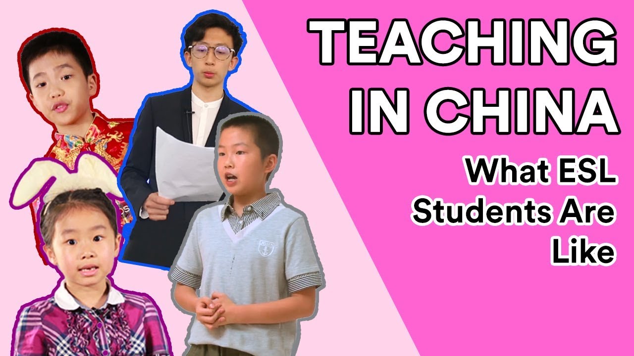 Teaching in China: What ESL Students are Really Like - YouTube
