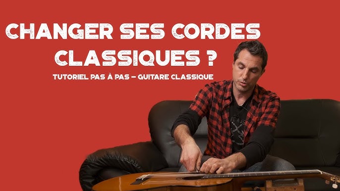 Comment changer ses cordes de guitare folk acoustique ? - Tutoriel