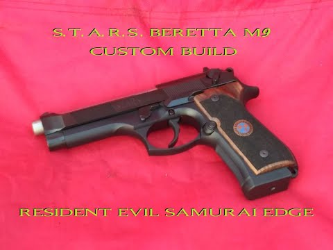 STARS Samurai Edge Custom Beretta M9 Build - YouTube