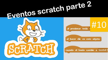 EVENTOS SCRATCH parte2 | curso de scratch | programación para niños