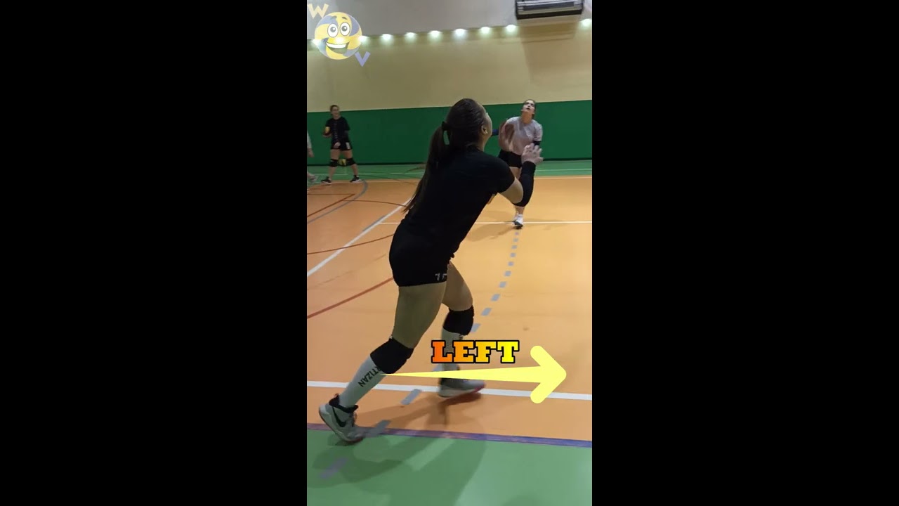 VOLLEYBALL SPIKING FOOTWORK