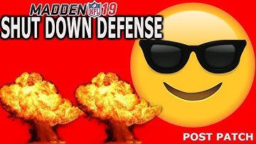 SHUTDOWN EVERY OFFENSE IN MADDEN 19: GAMEPLAY+ BEST TIPS+TRICKS