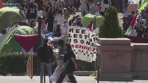 Pro-Palestinian protests sweep Columbia University and other schools