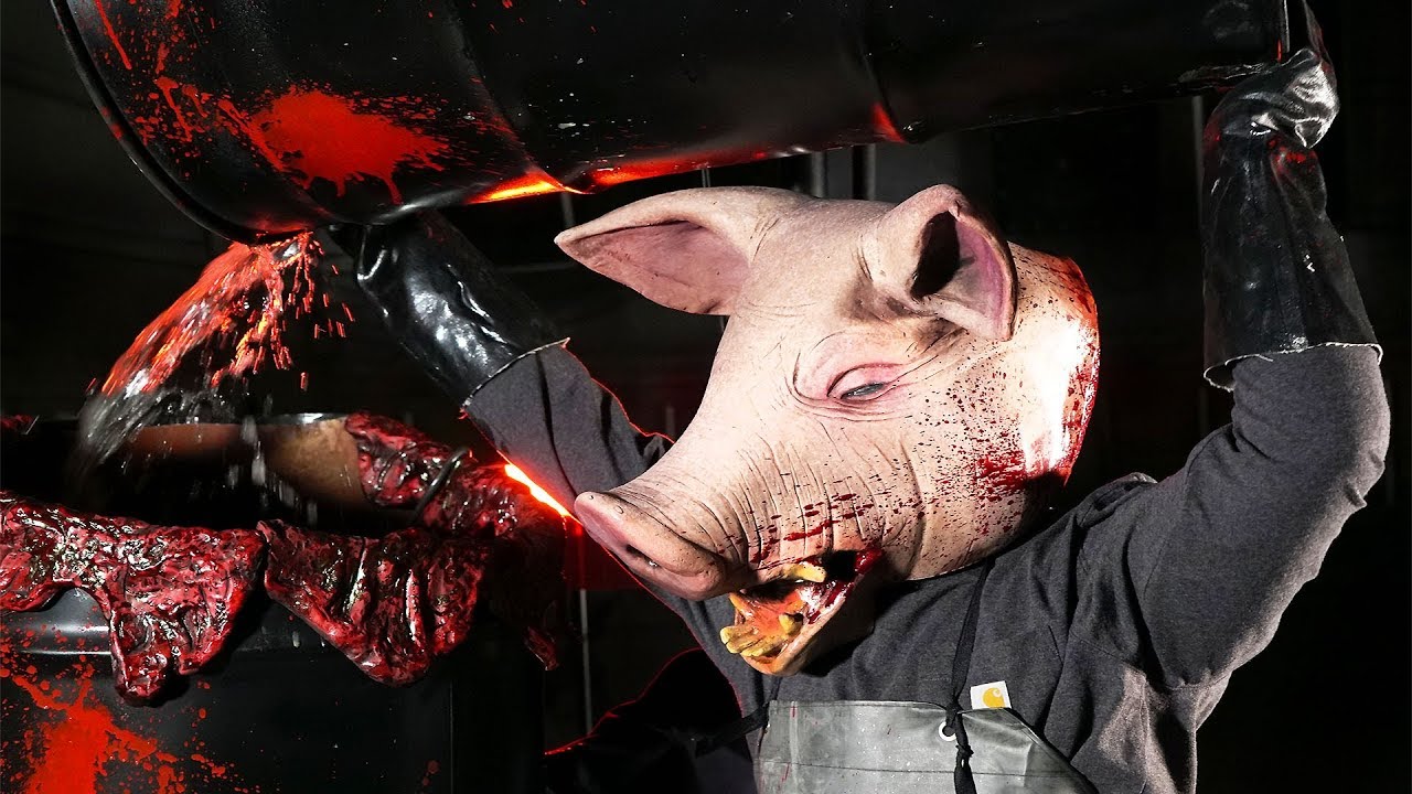 Butcher Barrel Shock | Distortions Pig Head Horror Shocktronic