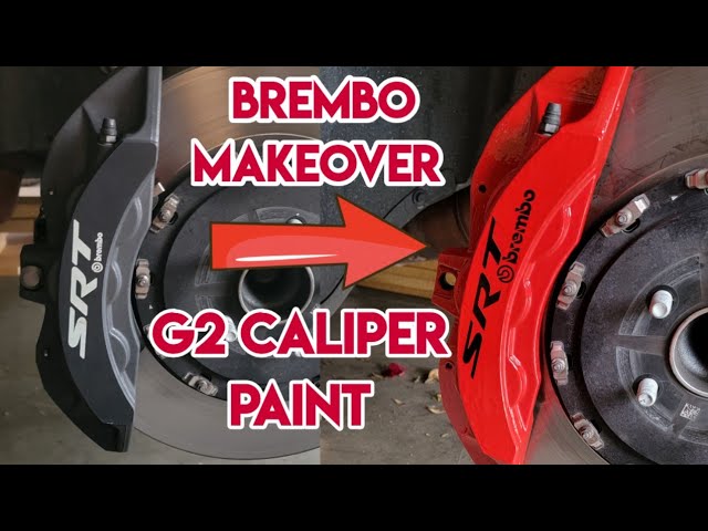 G2 High Temperature Brake Caliper Paint System Set Red G2160