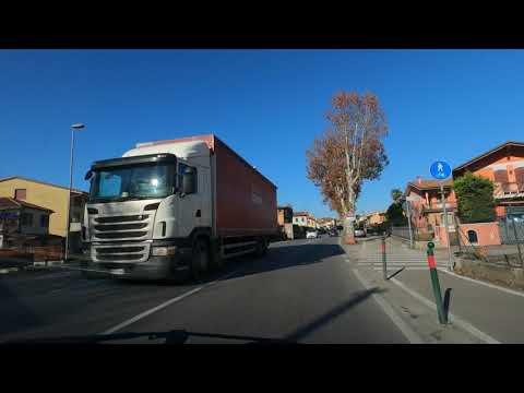 Driving Downtown Treviso,