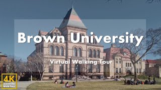 Brown University  Virtual Walking Tour [4k 60fps]