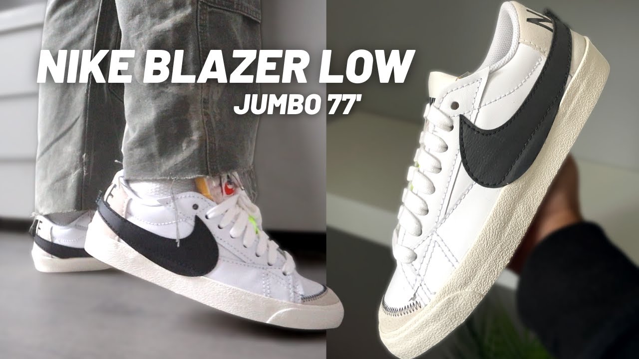 Desgracia mi Partina City Nike Blazer Jumbo Low '77 | review & on feet - YouTube